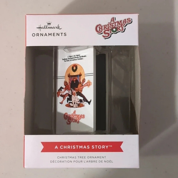 Hallmark Christmas Ornament Video  Cassette Christmas Story NWT - Picture 4 of 6